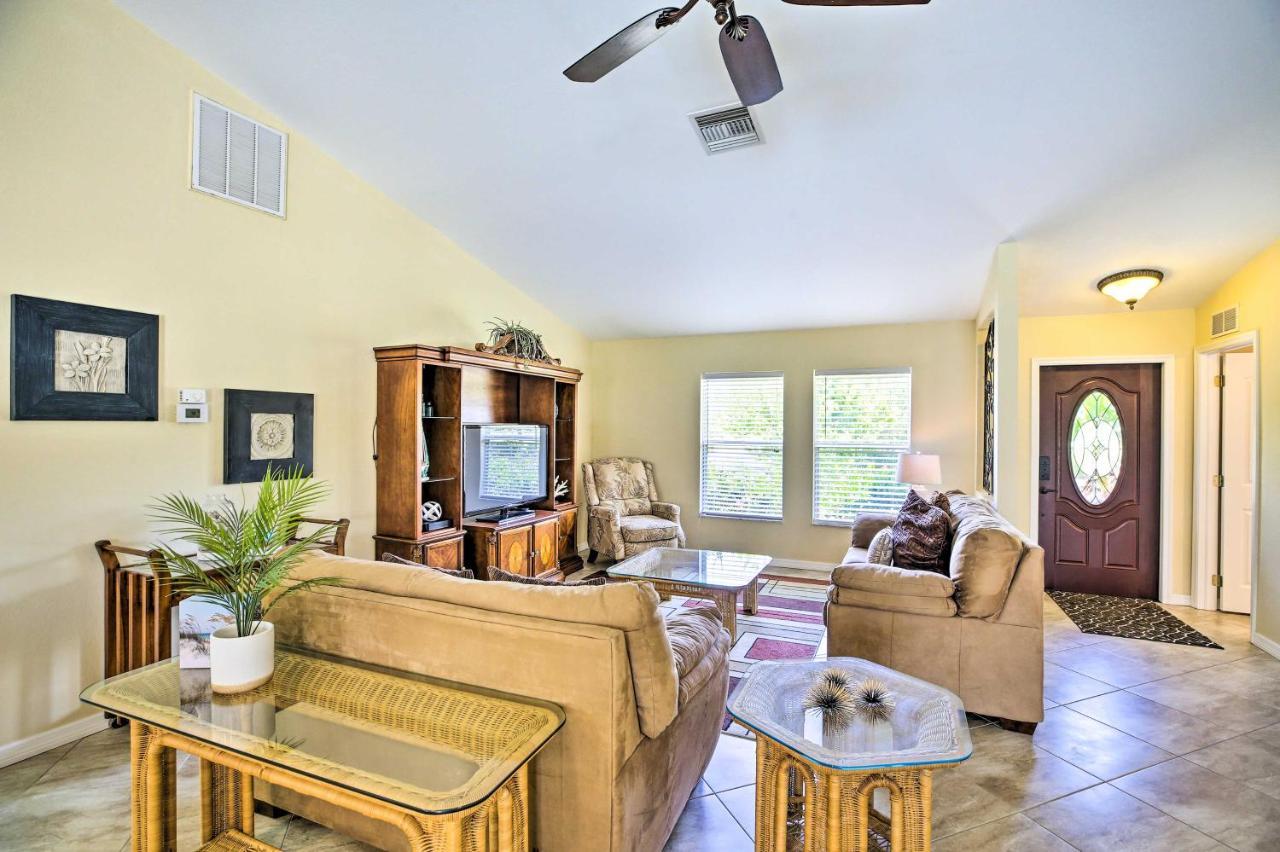 Cape Coral Canalfront Home With Pool And Dock מראה חיצוני תמונה