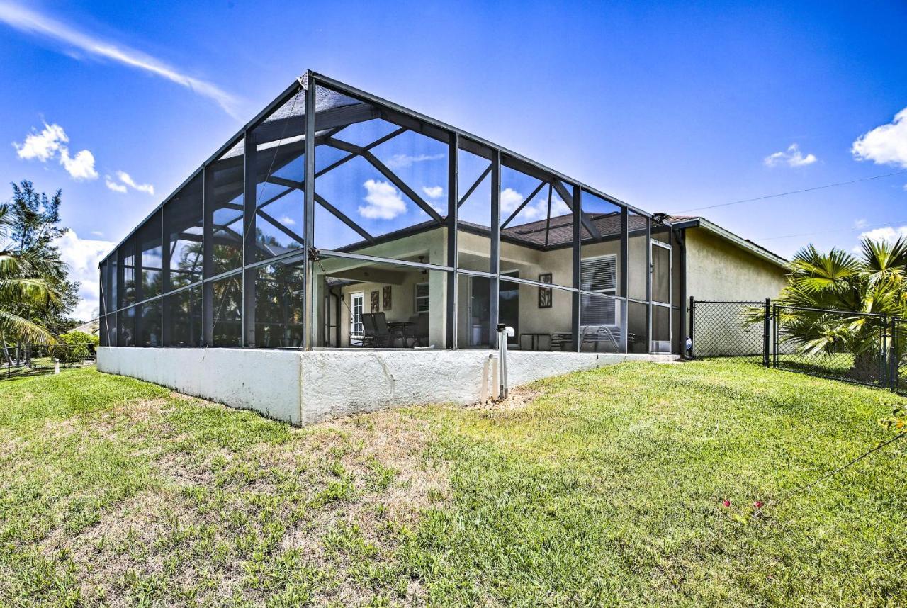 Cape Coral Canalfront Home With Pool And Dock מראה חיצוני תמונה